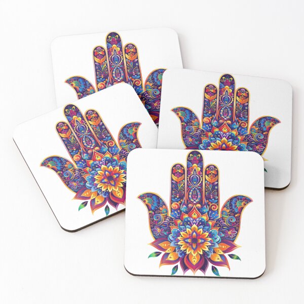 Item preview, Hamsa Hand Fatima Evil Eye Sticker designed and sold by MendaciousMina.