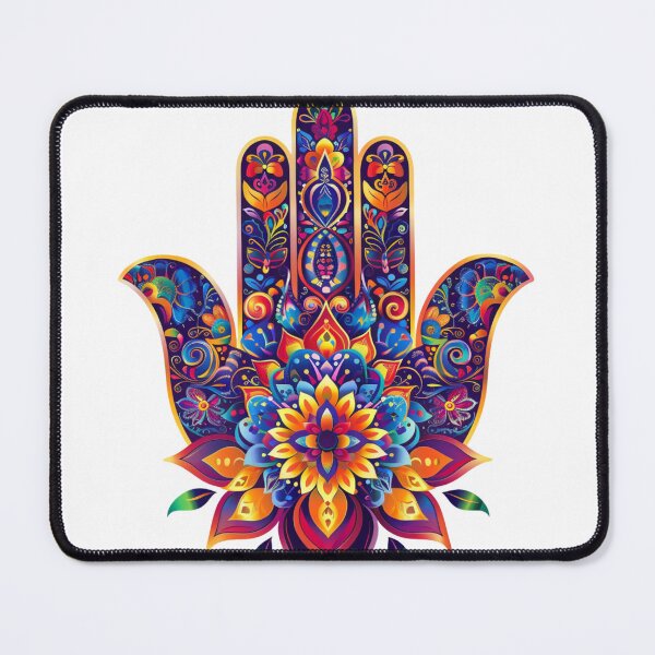 Item preview, Hamsa Hand Fatima Evil Eye Sticker designed and sold by MendaciousMina.