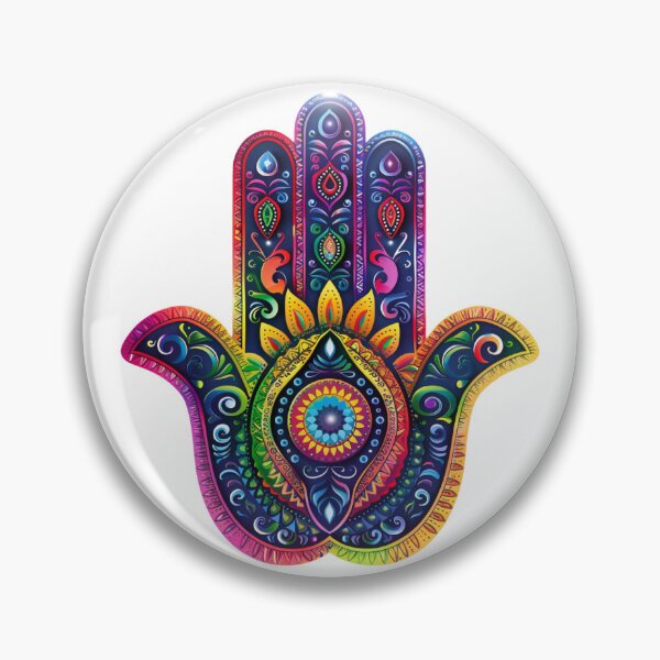 Item preview, Hamsa Hand Fatima Evil Eye Sticker designed and sold by MendaciousMina.