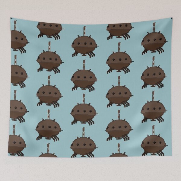 Item preview, BBQ Bot Pixel Art designed and sold by NewtsNovelty.