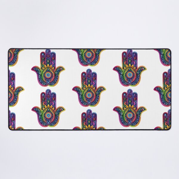 Item preview, Hamsa Hand Fatima Evil Eye Sticker designed and sold by MendaciousMina.