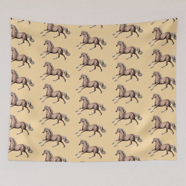 Item preview, Vintage Haflinger Horse, Horse Lover, Cute Animals,Wild Horses designed and sold by SnuggleSafari.