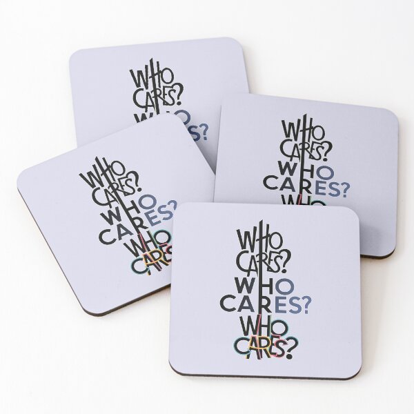 Item preview, Who Cares? designed and sold by NickTaroDesign.