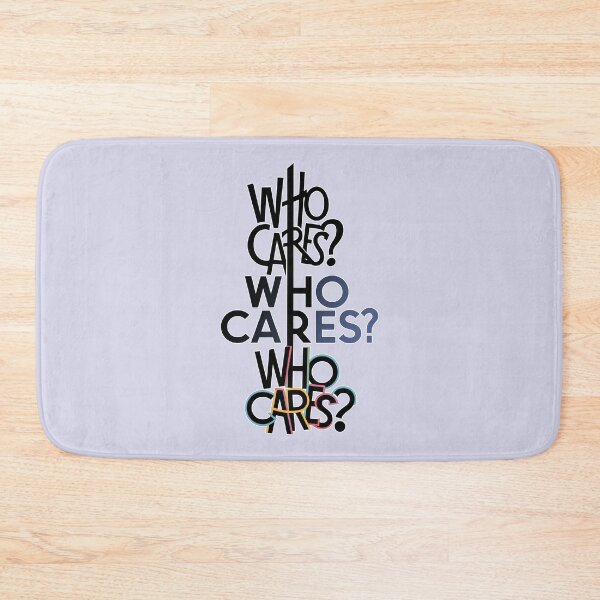 Item preview, Who Cares? designed and sold by NickTaroDesign.
