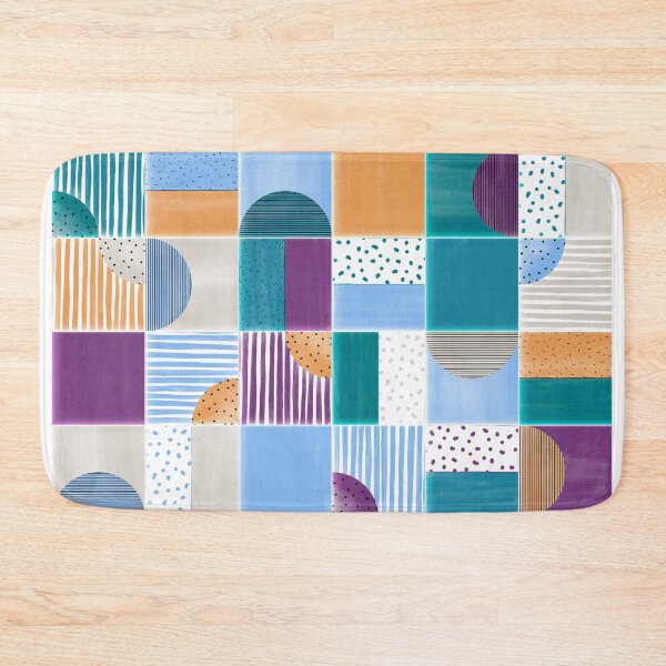 Item preview, Painted Modern Tiles Summer Party designed and sold by DesigndN.
