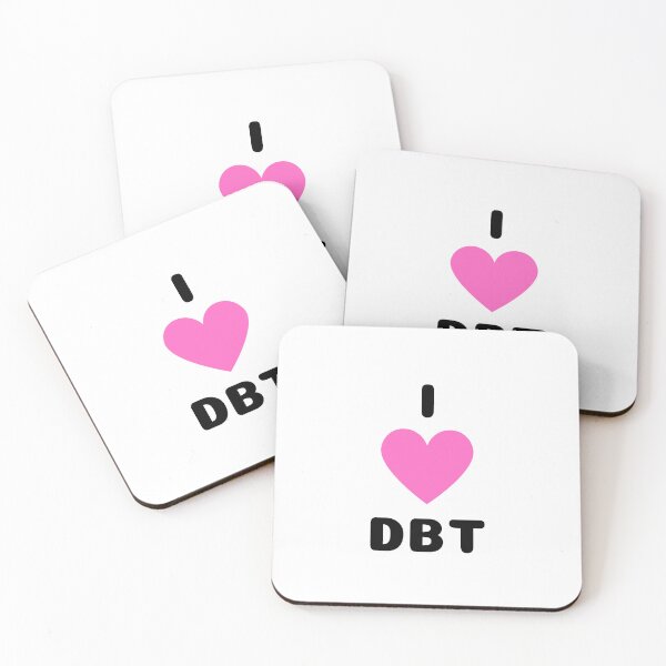 Item preview, I heart DBT pink designed and sold by brodidudie.