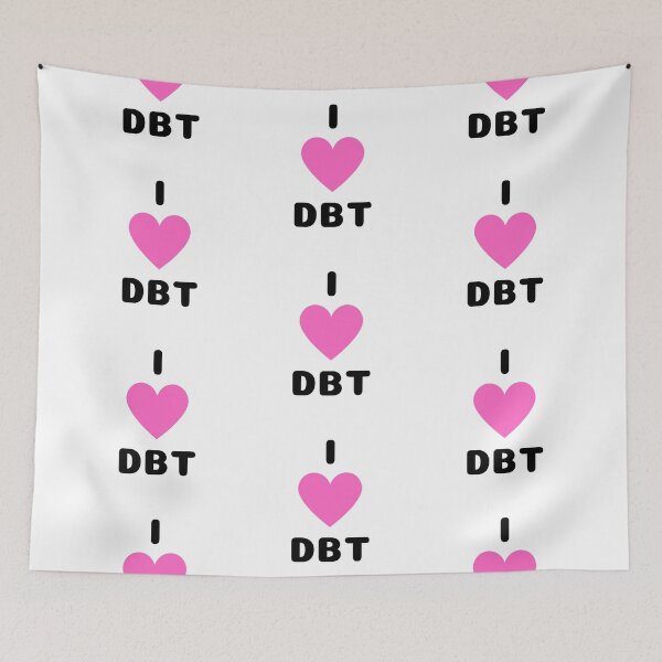 Item preview, I heart DBT pink designed and sold by brodidudie.