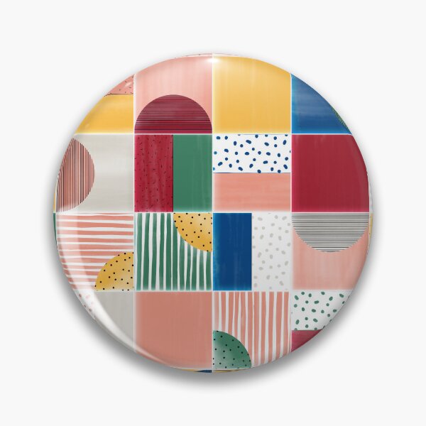 Item preview, Painted Modern Tiles Festa designed and sold by DesigndN.