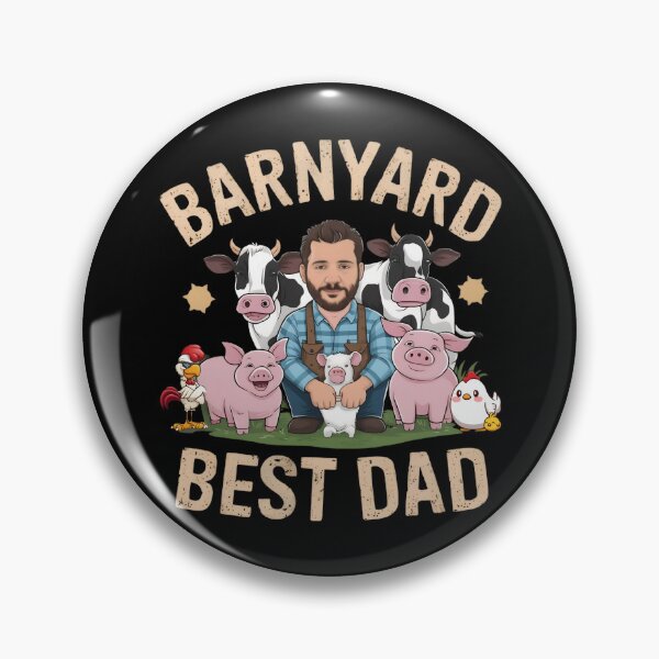 Item preview, Barnyard Best Dad designed and sold by AlphaTeez.