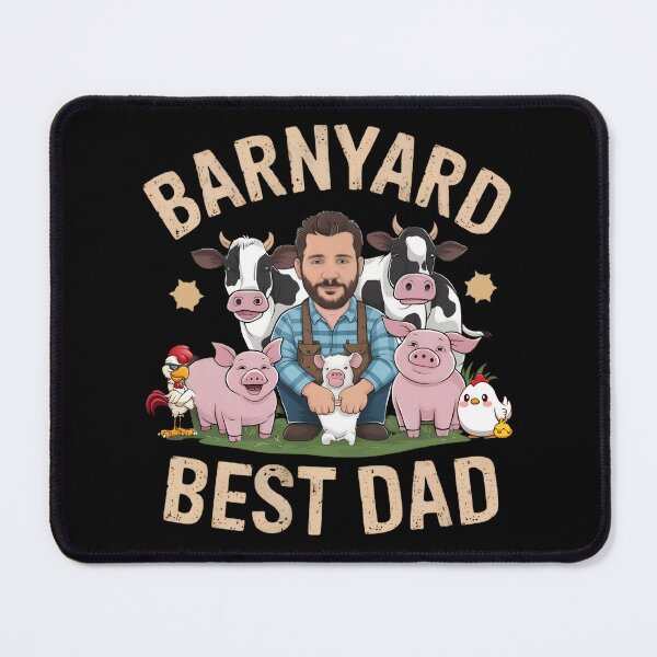 Item preview, Barnyard Best Dad designed and sold by AlphaTeez.