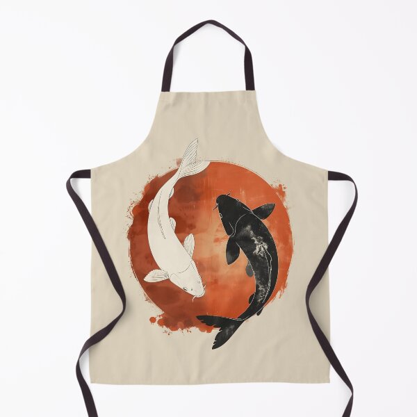 Item preview, Black and white Koi Fish, Yin&Yang designed and sold by xiao xuans.