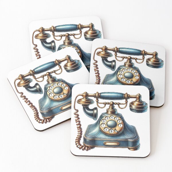 Item preview, Antique Dial Phone designed and sold by Riley-art102.