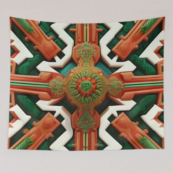 Item preview, PATTERN OF MEXICO - PATTERN 1 designed and sold by SpecialForceART.