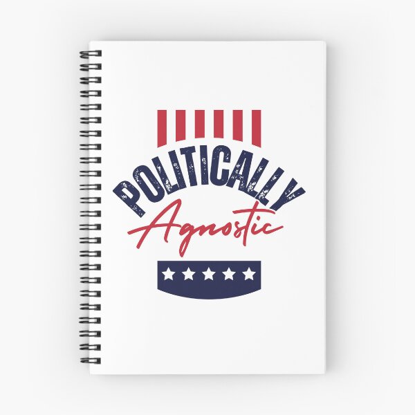 Item preview, Politically Agnostic-Political Quote T-Shirt designed and sold by PixelGrafiks.
