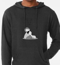 Einfach glücklich zu sein Leichter Hoodie