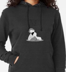Einfach glücklich zu sein Leichter Hoodie