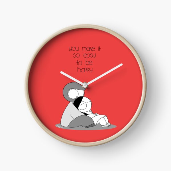 Fácil ser feliz Reloj