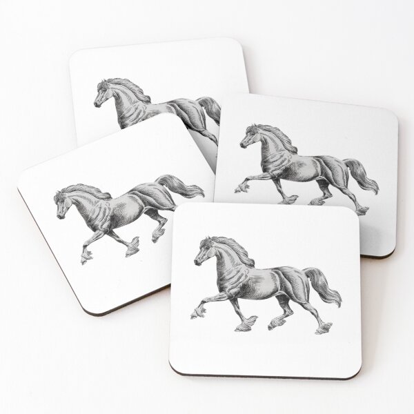 Item preview, Vintage Haflinger Horse, Horse Lover, Cute Animals,Wild Horses designed and sold by SnuggleSafari.