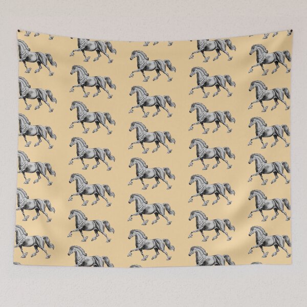 Item preview, Vintage Haflinger Horse, Horse Lover, Cute Animals,Wild Horses designed and sold by SnuggleSafari.