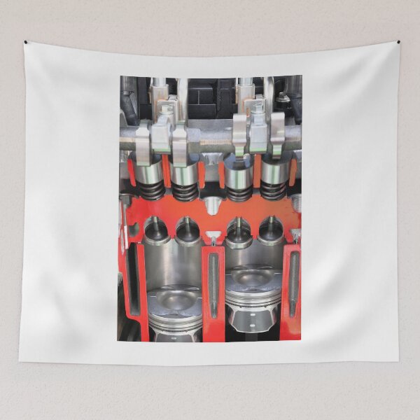 Item preview, pistons and valves car engine designed and sold by goceris.