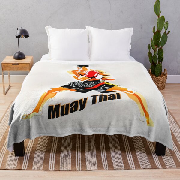 Item preview, Dynamic Muay Thai Fighter Illustration designed and sold by Jr-Mensagens.