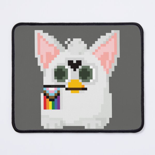 Item preview, Rainbow Pride Furby Pixel Art #2 designed and sold by NewtsNovelty.