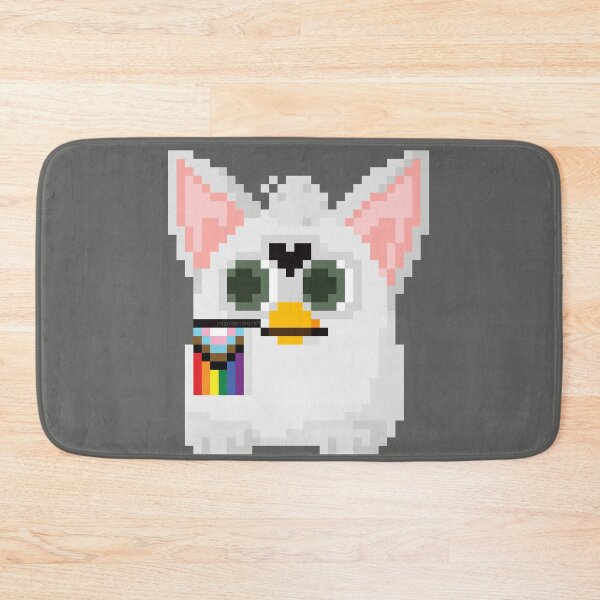 Item preview, Rainbow Pride Furby Pixel Art #2 designed and sold by NewtsNovelty.