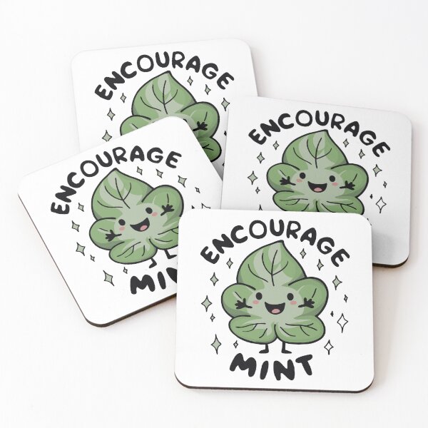 Item preview, Encourage Mint: Sprouting Positivity designed and sold by Atsariya.