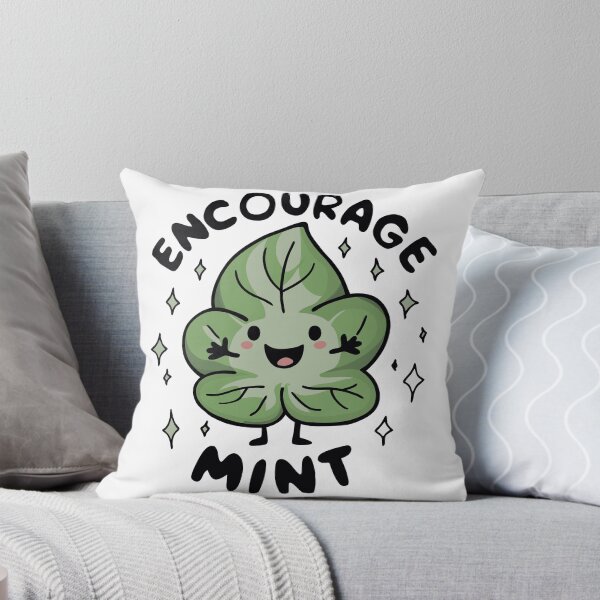 Item preview, Encourage Mint: Sprouting Positivity designed and sold by Atsariya.