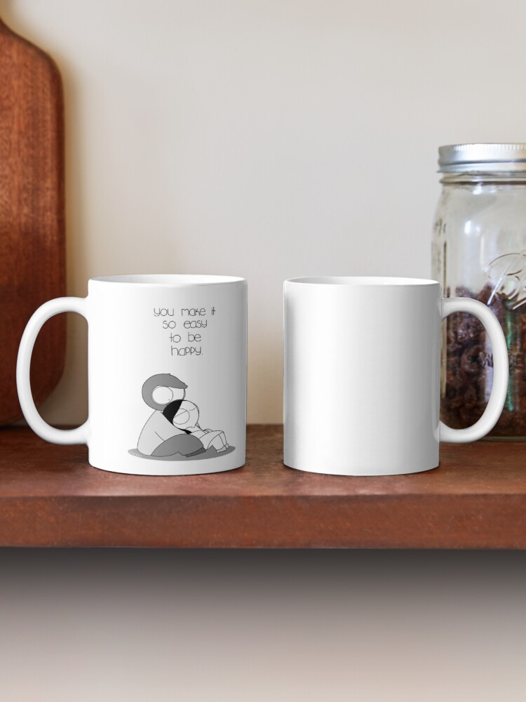 Alternate view of Easy To Be Happy Coffee Mug