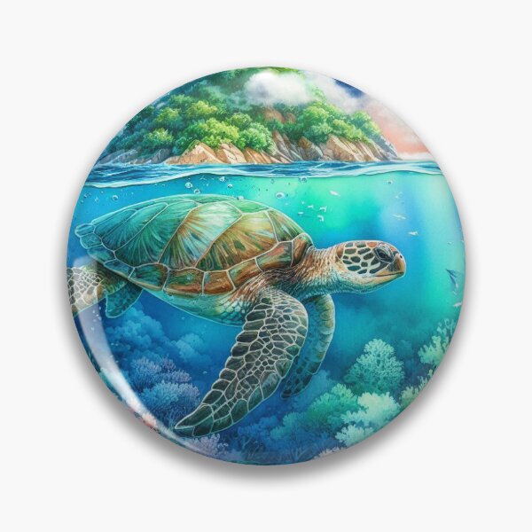 Item preview, Turtle and paradise designed and sold by Noe91.