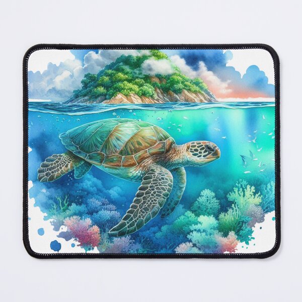 Item preview, Turtle and paradise designed and sold by Noe91.
