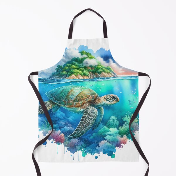 Item preview, Turtle and paradise designed and sold by Noe91.