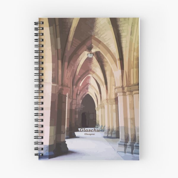 Item preview, Glasgow (Glaschu in Scottish Gaelic) University of Glasgow Cloisters, Scotland designed and sold by Mamaidh Made.