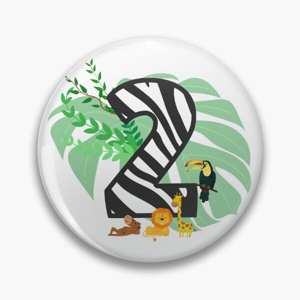 Artikelvorschau, 2. Geburtstag. Zebra-Design. Mein erster Geburtstag. Lasst uns feiern! entworfen und verkauft von FreeSoulLab.