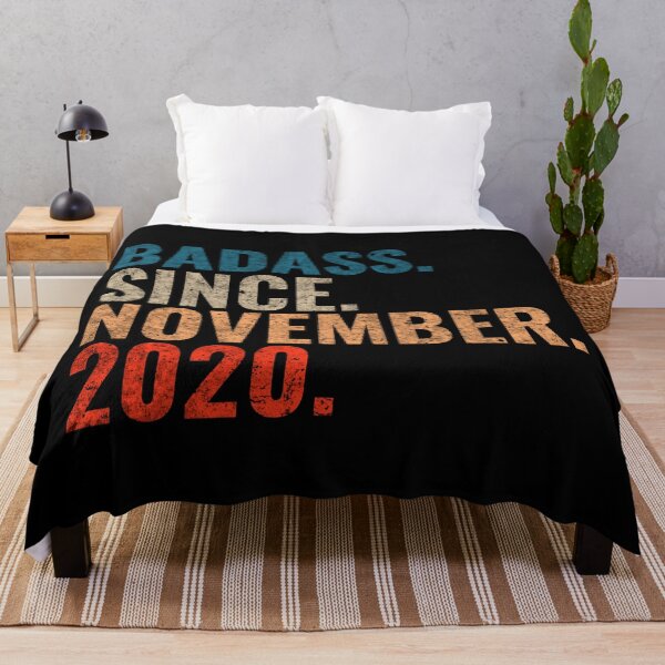Item preview, Badass since November 2020 Vintage 2020 November birthday gift designed and sold by Teelogic.