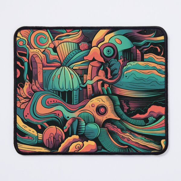 Item preview, Psychedelic peace hippie retro trippy designed and sold by martin max.