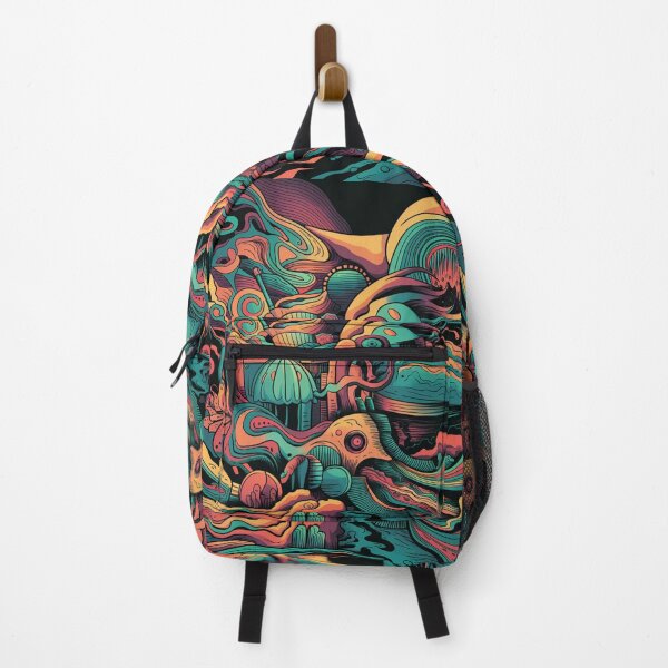 Item preview, Psychedelic peace hippie retro trippy designed and sold by martin max.