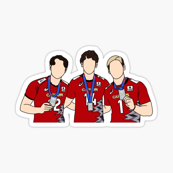 Item preview, Japan Volleyball - Ishikawa, Nishida & Takahashi designed and sold by yoonminkook.