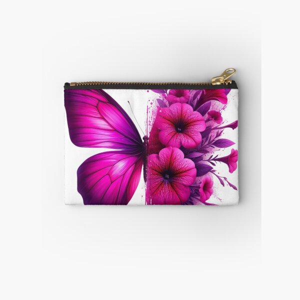 Item preview, Fuchsia Butterfly and flowers designed and sold by ForNext.