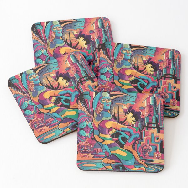 Item preview, Psychedelic peace hippie retro trippy designed and sold by martin max.