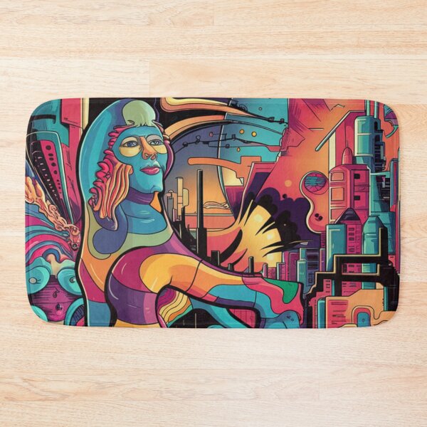 Item preview, Psychedelic peace hippie retro trippy designed and sold by martin max.