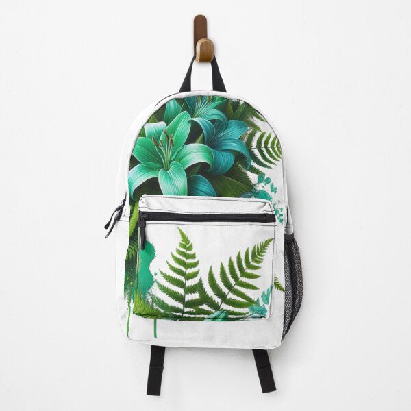 Item preview, Mariposa verde y flores. designed and sold by ForNext.