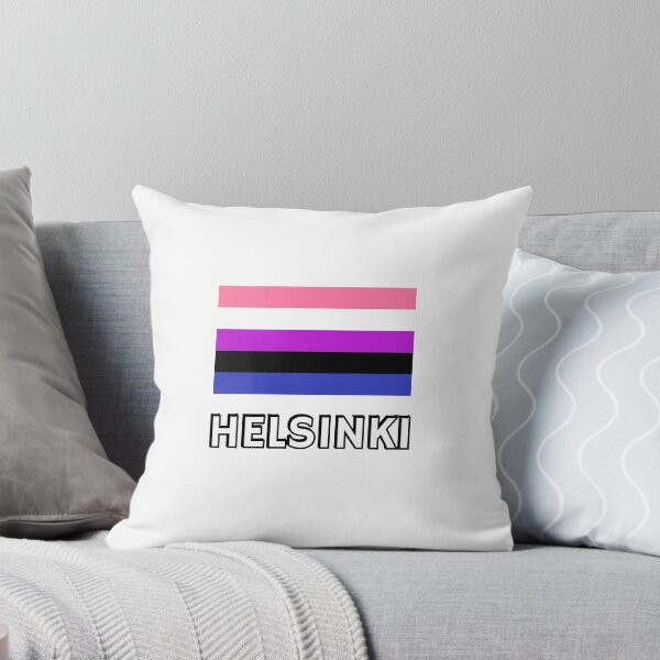 Item preview, Genderfluid Pride Flag Helsinki designed and sold by Inspirationmotivation.