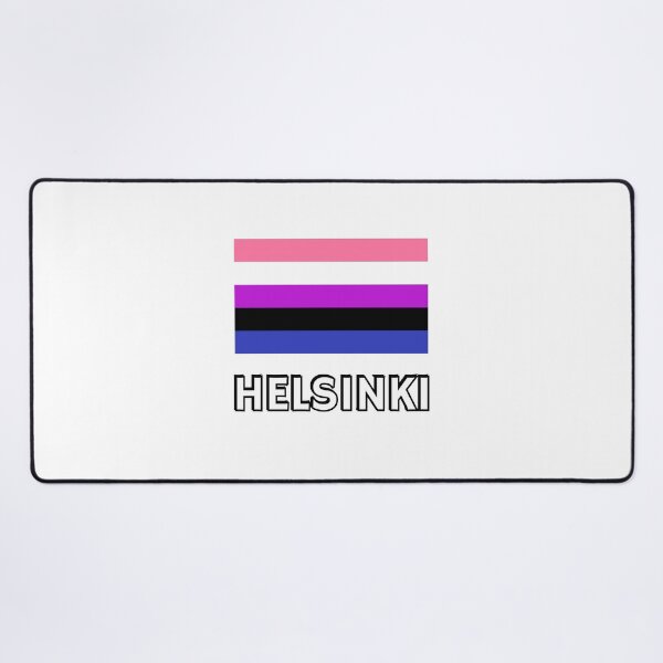 Item preview, Genderfluid Pride Flag Helsinki designed and sold by Inspirationmotivation.