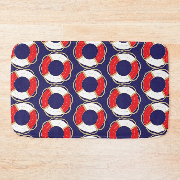 Item preview, Cruise Ship Lifebelt Life Preserver Pattern designed and sold by HotHibiscus.