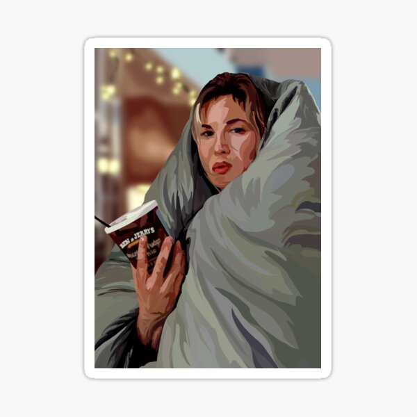 Item preview, Original Bridget Jones, Movie Inspired Art, Romantic Comedy designed and sold by theartsclubshop.