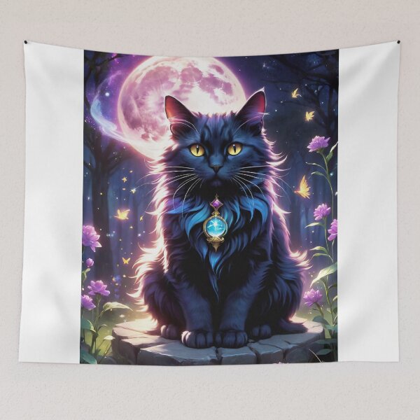 Item preview, Mystical Cat designed and sold by dcroucher.
