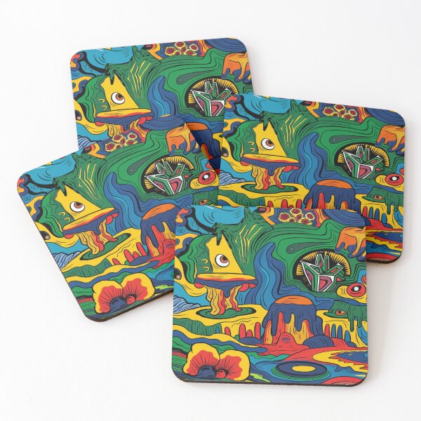 Item preview, Psychedelic peace hippie retro trippy designed and sold by martin max.