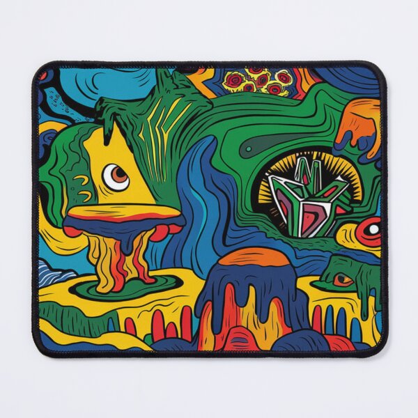 Item preview, Psychedelic peace hippie retro trippy designed and sold by martin max.